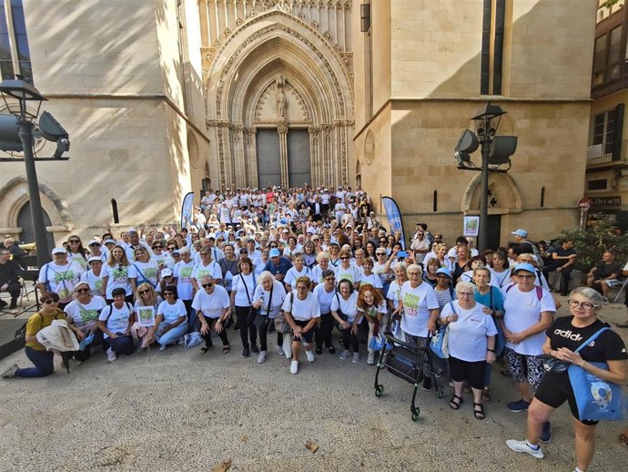 Más de 250 personas participan en el 'Encuentro de Rutas Saludables' que cierra la Semana Europea de la Movilidad en Palma