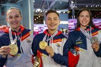 Íñigo Llopis y María Delgado dan los primeros oros en el Mundial de Natación Paralímpica