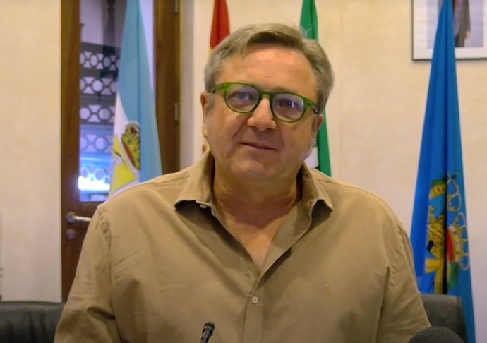 El alcalde de Nerva, José Luis Lozano.