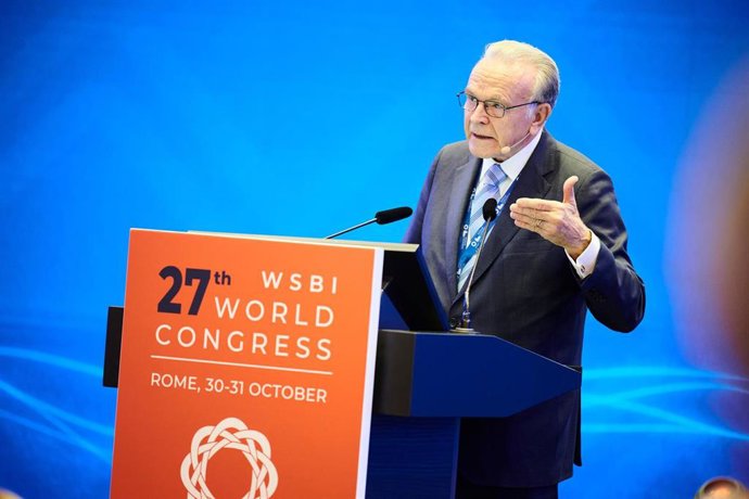 Archivo - El presidente de Fundación La Caixa, Isidro Fainé