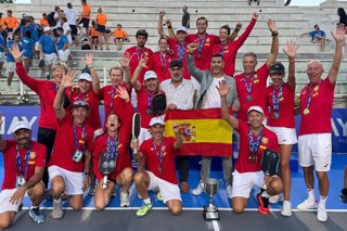 España conquista el Campeonato de Europa de pickleball en Roma