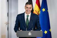 Sánchez dice que frente al genocidio "no podemos mirar hacia otro lado" y llama a frenar la "espiral de belicismo"