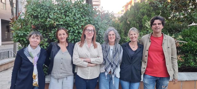 Representantes de Movimiento Sumar, IU y Verdes Equo en Castilla y León.