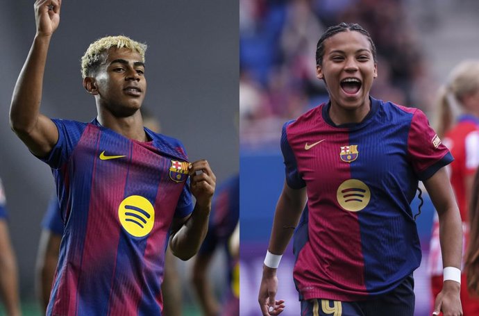 Lamine Yamal e Vicky López
