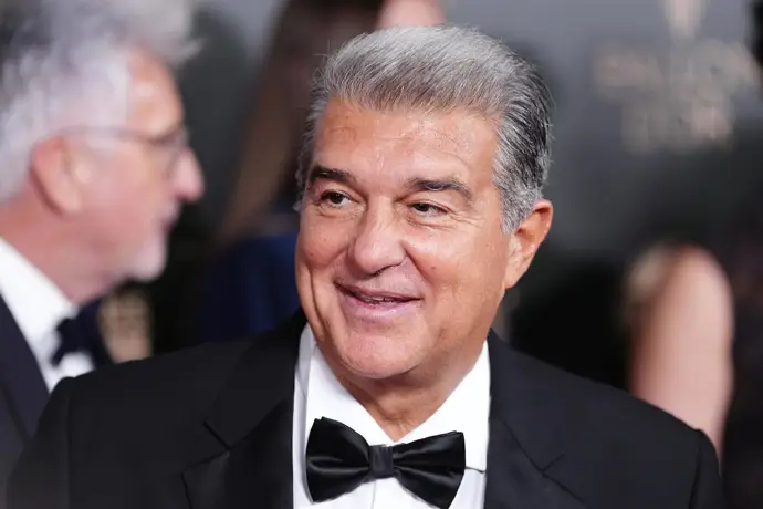 Joan Laporta en la gala del Balón de Oro