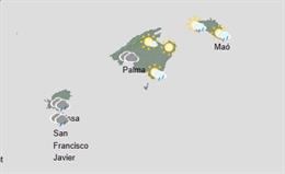 El tiempo hoy, martes 23 de septiembre, en Baleares.