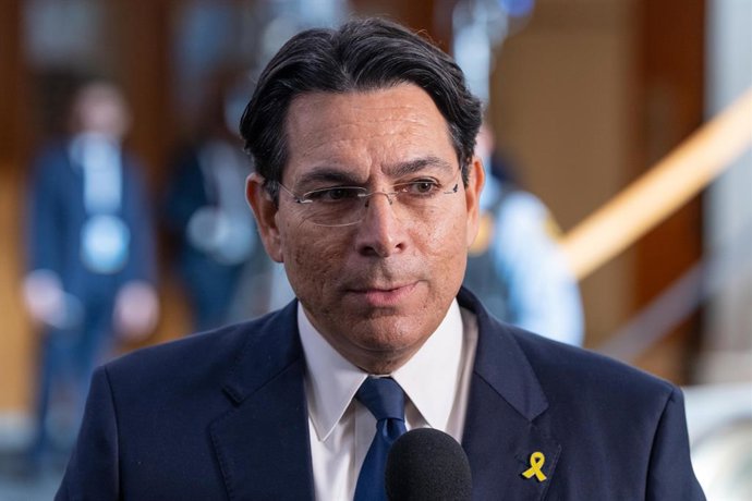 Danny Danon, representante permanente de Israel nas Nações Unidas (arquivo)