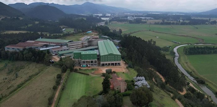 Fábrica de Papeles y Corrugados Andina en Sesquilé