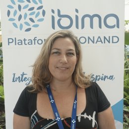 La investigadora de Ibima Plataforma Bionand, Isabel Barragán.