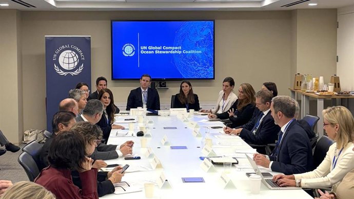 Momento de la reunión Ocean of the Future.