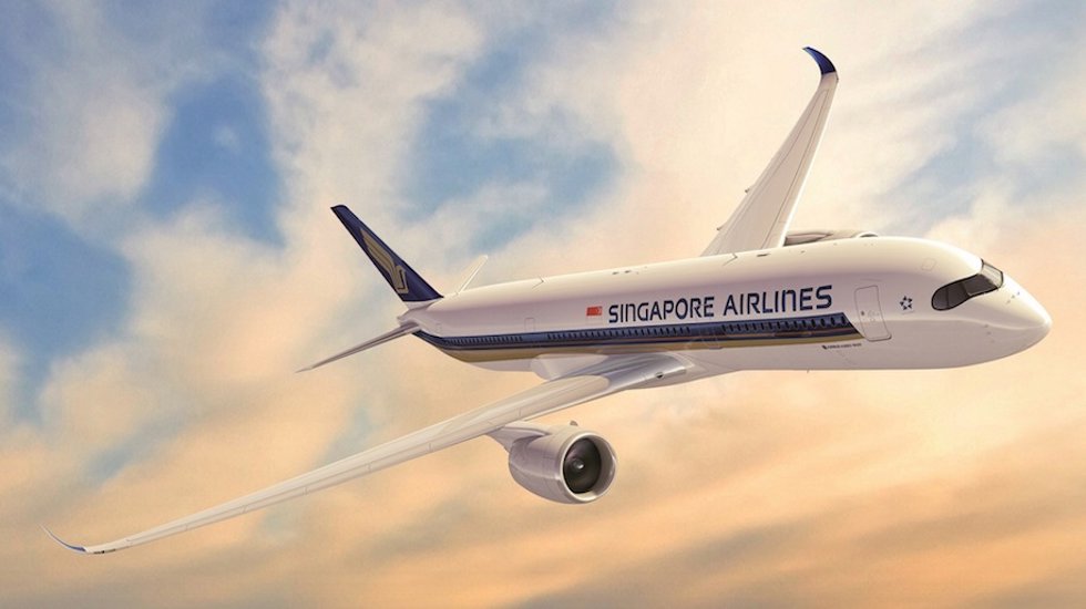 Archivo - Un avión de Singapore Airlines.