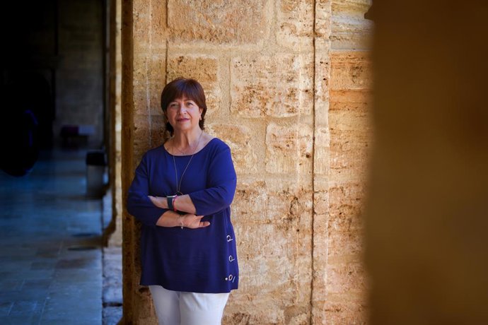 Archivo - - La presidenta de l'Acadèmia Valenciana de la Llengua (AVL), Verònica Cantó, en imatge d'arxiu. 