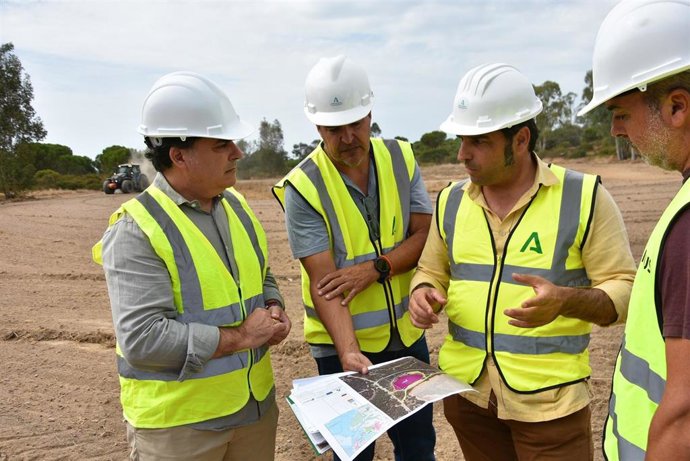 Visita a la Laguna de La Dehesilla de Punta Umbría (Huelva).