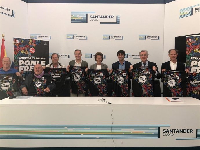 Presentación carrera 'Ponle freno' en Santander