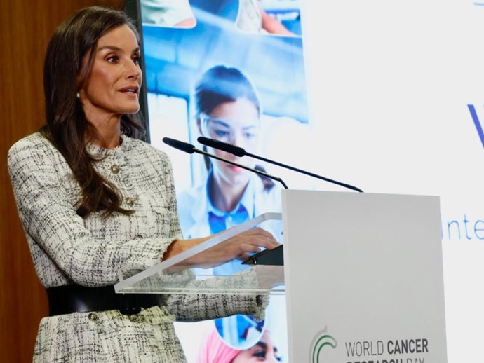 La Reina Letizia ha presidido en Salamanca el Acto Central por el Día Mundial Contra el Cáncer