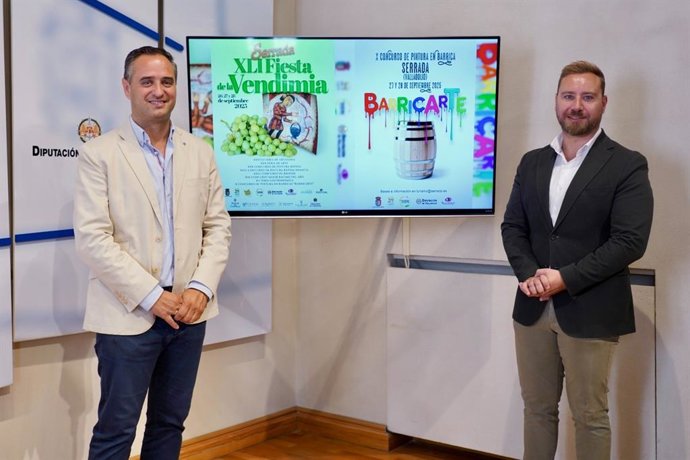 Presentación de la Fiesta de la Vendimia de Serrada (Valladolid).