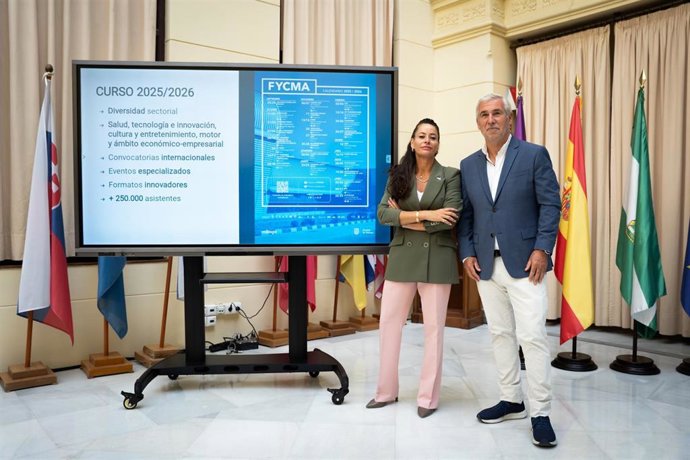 La concejala de Innovación, Digitalización Urbana y Captación de Inversiones del Ayuntamiento de Málaga, Alicia Izquierdo, avanza la programación de Fycma.