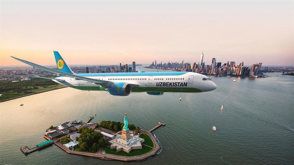 Uzbekistan Airways Orders up to 22 Boeing 787 Dreamliners, airlines largest-ever purchase.