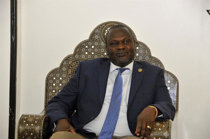 Archivo - El líder del opositor Movimiento de Liberación del Pueblo de Sudán-En Oposición (SPLM-IO) y vicepresidente primero de Sudán del Sur, Riek Marchar (archivo)