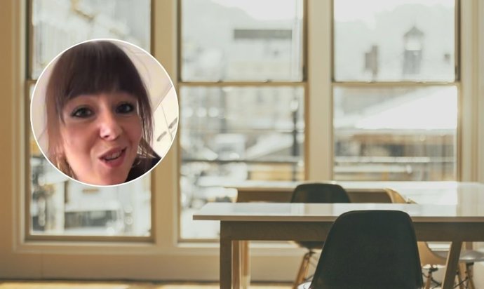 Nadia Bartolomé, espanhola que vive na Finlândia: "Em meu escritório, temos uma sala de silêncio onde ninguém ouve você".