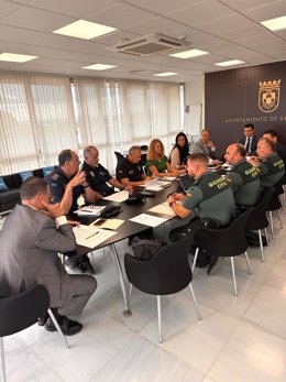Reunión de la Junta Local de Seguridad de San Javier