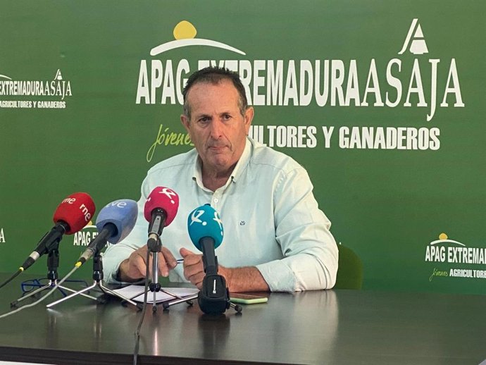 El presidente de APAG Extremadura Asaja, Juan Metidieri