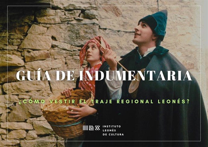 Portada de la 'Guía de indumentaria' lanzada por el Instituto Leonés de Cultura.