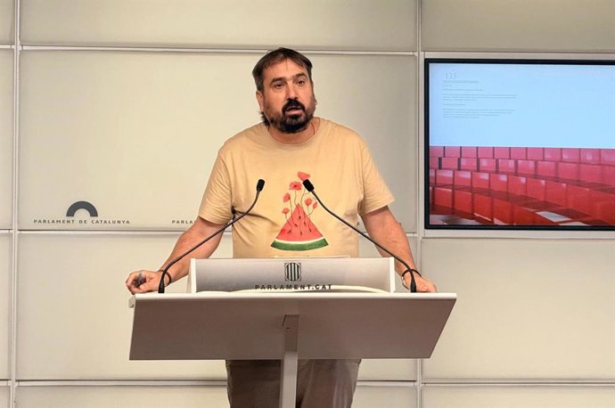 El diputat de la CUP al Parlament Dani Cornellà 