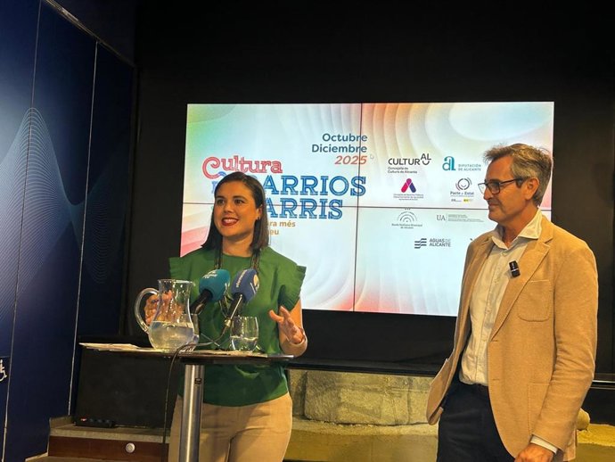 Presentación de la programación de Cultura en Barrios y Aula Abierta