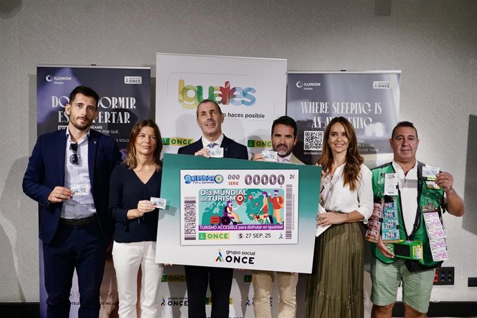 La ONCE reivindica con su cupón de este sábado el turismo accesible "para disfrutar en igualdad"