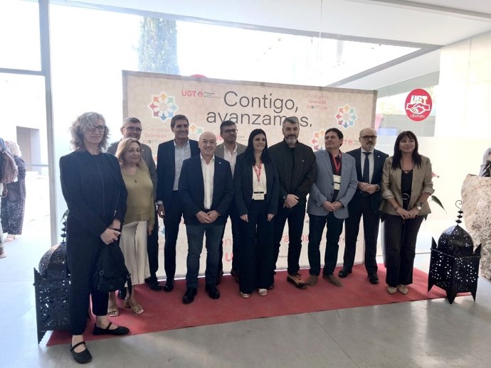 El 2º Congreso de UGT Servicios Públicos Granada ha contado con representantes de Gobierno, Junta, Diputación y Ayuntamiento de la capital granadina, además de la UGR, entre otros