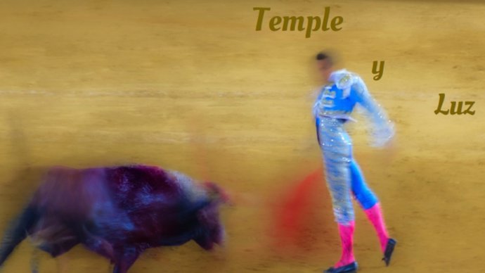 Cartel de la exposición 'Temple y luz'.