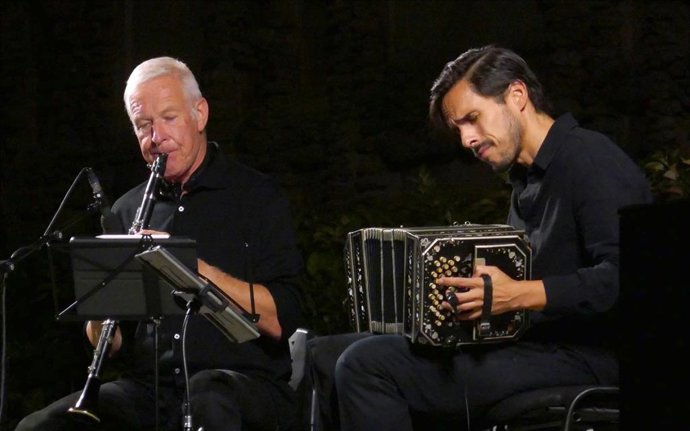 Imagen de archivo del concierto de Andreas Prittwitz y Claudio Constantini.