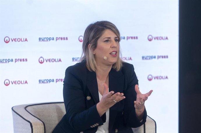 Archivo - La presidenta de la Comisión contra la Violencia de Género de la Federación Española de Municipios y Provincias (FEMP) y alcaldesa de Cartagena, Noelia Arroyo