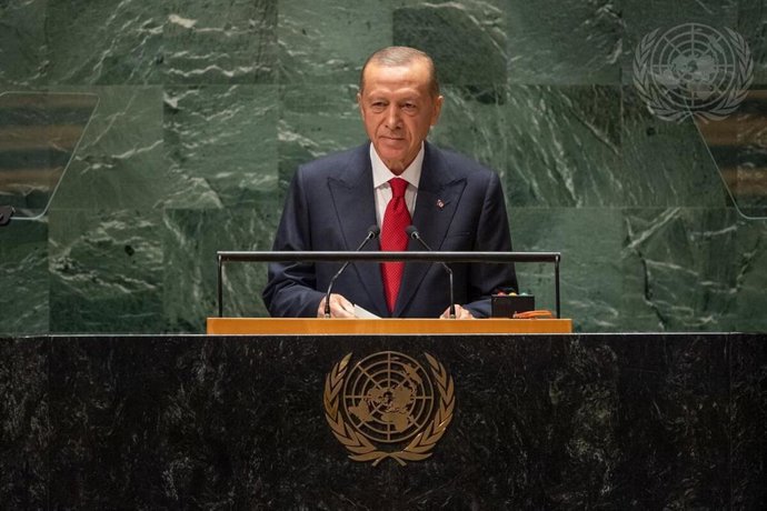 Archivo - Arquivo - Presidente da Turquia, Recep Tayyip Erdogan.