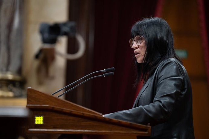 Archivo - La diputada d'Aliança Catalana Rosa Maria Soberana