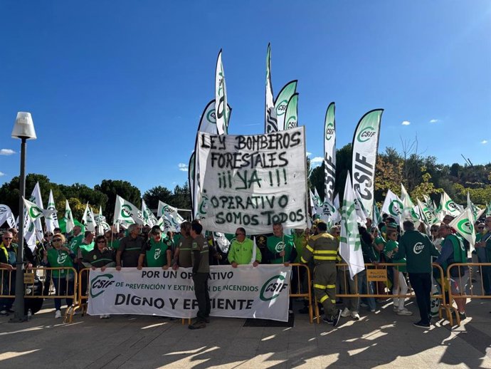 Movilización convocada por CSIF.