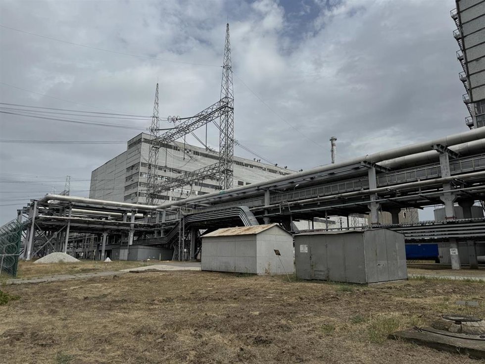 Archivo - Ucrania.- AMP.- La central nuclear de Zaporiyia se desconecta de la red eléctrica por primera vez desde 2023