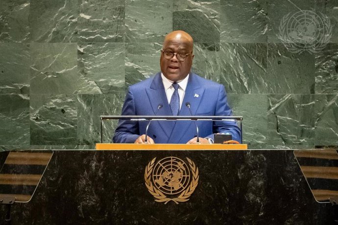 El presidente de República Democrática de Congo comparece en la 80ª Asamblea General de Naciones Unidas