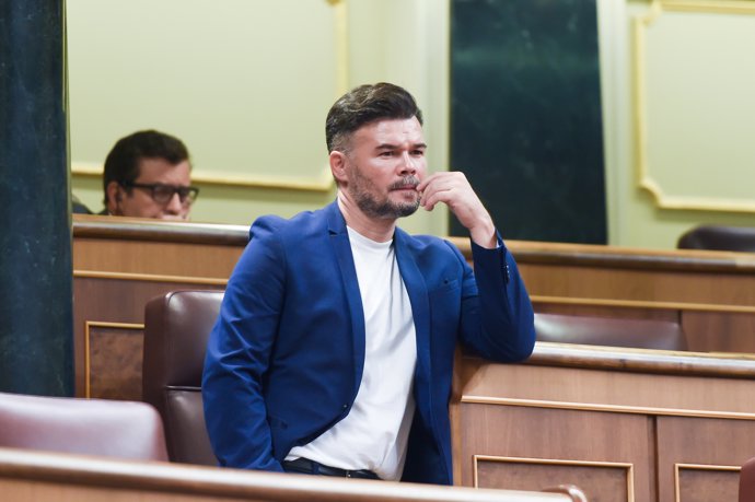 El diputat d'ERC  Gabriel Rufián.