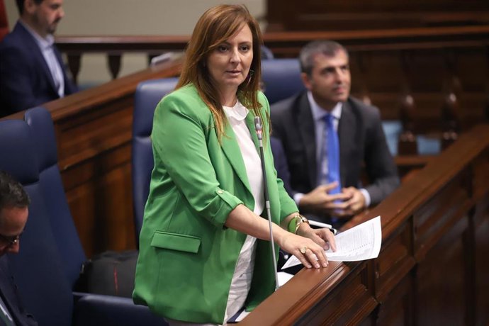 Archivo - La consejera de Presidencia, Administraciones Públicas, Justicia y Seguridad, Nieves Lady Barreto