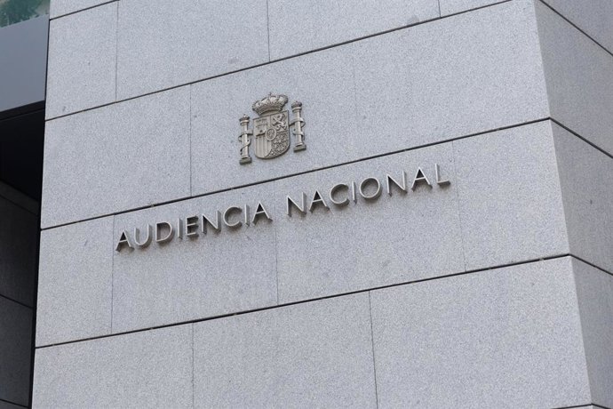 Archivo - Arquivo - Fachada da Audiencia Nacional, em 7 de julho de 2023, em Madri (Espanha).