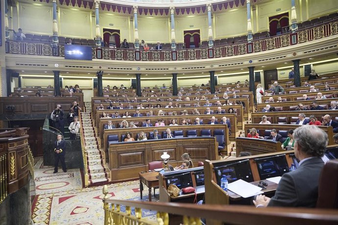 Vista general de una sesión de control en el Gobierno, en el Congreso de los Diputados, a 24 de septiembre de 2025.