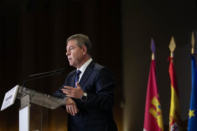 El presidente de Castilla-La Mancha, Emiliano García-Page, inaugura el Congreso Internacional de Negocios y Comercio Exterior Foro Exporta.