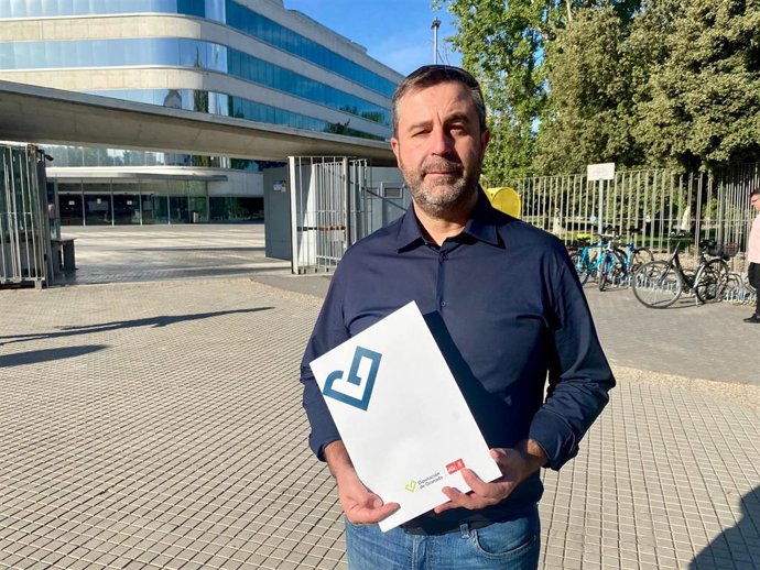 El diputado provincial del PSOE en la Diputación de Granada Ismael Padilla.