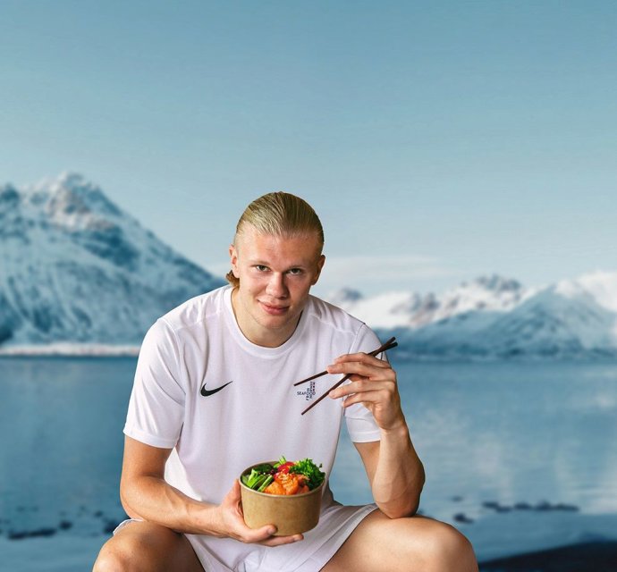 Erling Haaland, estrella del fútbol internacional