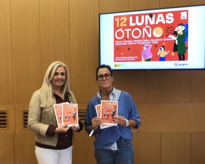 La concejal delegada de Juventud, Ruth Bravo,presenta el programa 12 Lunas Otoño