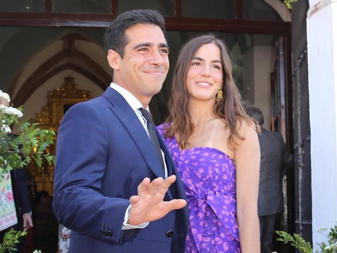 Archivo - Alberto Herrera y Blanca Llandres están esperando su primer hijo