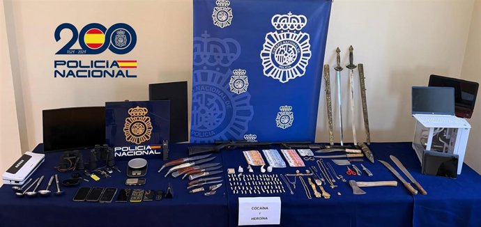 Material inautado en el resgistro policial.