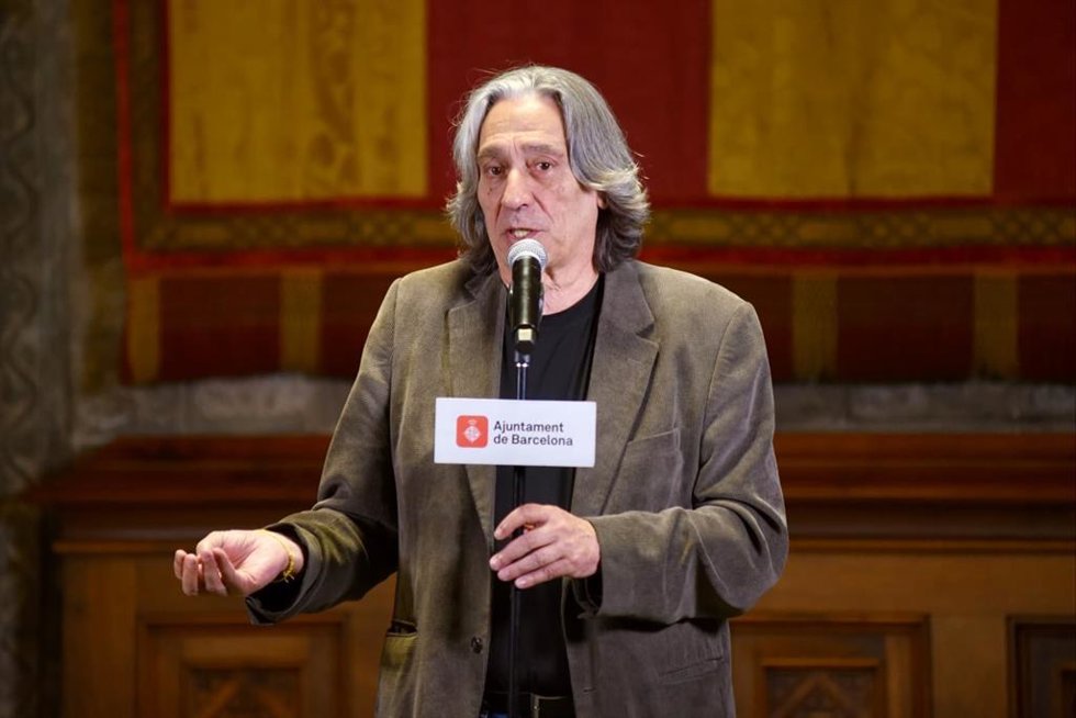 Marcé en rueda de prensa durante la fiesta mayor de la Merc de Barcelona